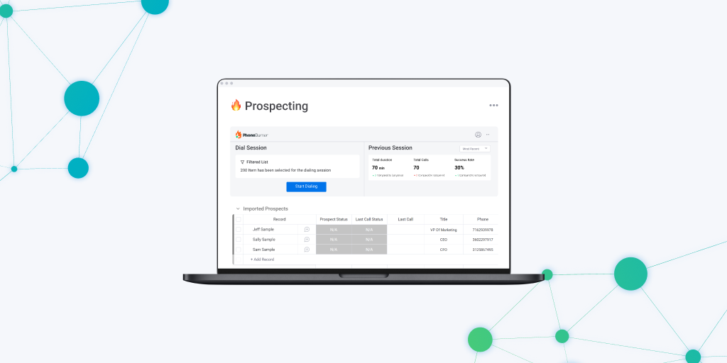 PhoneBurner App 2.0, How-to Dial prospects using monday.com_